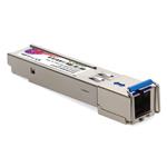 Picture of MSA and TAA 1000Base-BX SFP Transceiver (SMF, 1310nmTx/1490nmRx, 20km, SC, DOM)