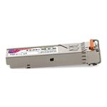 Picture of MSA and TAA 1000Base-BX SFP Transceiver (SMF, 1570nmTx/1490nmRx, 80km, LC, DOM, -40 to 85C)