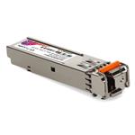 Picture of MSA and TAA 1000Base-BX SFP Transceiver (SMF, 1570nmTx/1490nmRx, 80km, LC, DOM, -40 to 85C)