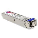 Picture of Moxa® Compatible TAA 1000Base-BX SFP Transceiver (SMF, 1310nmTx/1550nmRx, 80km, LC, DOM)