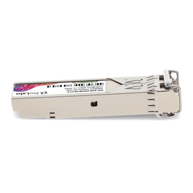 Picture of Fortinet® Compatible TAA 1000Base-DWDM SFP+ Transceiver C-Band 100GHz (SMF, 1538.98nm, 40km, LC, DOM)