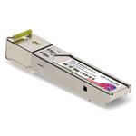 Picture of MSA and TAA 100Base-BX SFP Transceiver (SMF, 1550nmTx/1310nmRx, 10km, SC, DOM)