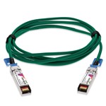 Picture of Dell® Compatible TAA 25GBase-CU SFP28 to SFP28 Direct Attach Cable (Passive Twinax, 1m) Green