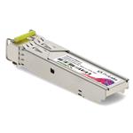 Picture of MSA and TAA 1000Base-BX SFP Transceiver (SMF, 1550nmTx/1310nmRx, 40km, LC, DOM, -40 to 85C)