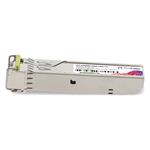 Picture of MSA and TAA 1000Base-BX SFP Transceiver (SMF, 1550nmTx/1490nmRx, 80km, LC, DOM, -40 to 85C)