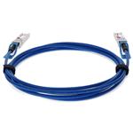 Picture of Cisco® SFP-H10GB-CU1.5M Compatible TAA Compliant 10GBase-CU SFP+ Blue Direct Attach Cable (Passive Twinax, 1.5m)