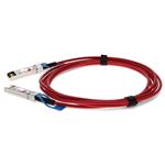 Picture of Cisco® SFP-H10GB-CU5M Compatible TAA Compliant 10GBase-CU SFP+ Red Direct Attach Cable (Twinax DAC, 5m, Passive)