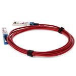 Picture of Cisco® SFP-H10GB-CU5M Compatible TAA Compliant 10GBase-CU SFP+ Red Direct Attach Cable (Twinax DAC, 5m, Passive)