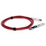 Picture of Cisco® SFP-H10GB-CU5M Compatible TAA Compliant 10GBase-CU SFP+ Red Direct Attach Cable (Twinax DAC, 5m, Passive)