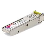 Picture of Waystream® PacketFront SFP-1000BASE-BX20-D1550LC Compatible TAA 1000Base-BX SFP Transceiver (SMF, 1550nmTx/1310nmRx, 20km, LC, DOM)