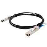 Picture of Solarflare® SOLR-QSFP1SFP-5MP Compatible TAA Compliant 10GBase-CU QSFP+ to SFP+ Direct Attach Cable (Passive Twinax, 5m)