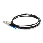 Picture of Solarflare® SOLR-QSFP1SFP-5MP Compatible TAA Compliant 10GBase-CU QSFP+ to SFP+ Direct Attach Cable (Passive Twinax, 5m)