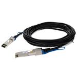 Picture of Solarflare® SOLR-QSFP1SFP28-5MP Compatible TAA Compliant 25GBase-CU QSFP28 to 1xSFP28 Direct Attach Cable (Passive Twinax, 5m)