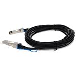 Picture of Solarflare® SOLR-QSFP1SFP28-5MP Compatible TAA Compliant 25GBase-CU QSFP28 to 1xSFP28 Direct Attach Cable (Passive Twinax, 5m)