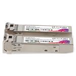 Picture of 1 Pair of Ubiquiti® UF-SM-1G-S Compatible TAA 1000Base-BX SFP Transceiver (SMF, 1310nmTx/1550nmRx and 1550nmTx/1310nmRx, 3km, LC, DOM)