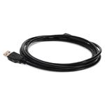 Picture of 6ft USB A 2.0 Male to Micro-USB B 2.0 Male Black Cable