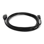 Picture of 6ft USB A 2.0 Male to Micro-USB B 2.0 Male Black Cable