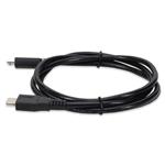 Picture of 1m USB C 3.1 Male to Micro USB B 2.0 Male Black Adapter Cable