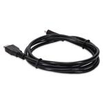 Picture of 1m USB C 3.1 Male to Micro USB B 2.0 Male Black Adapter Cable