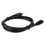 Picture of 1m USB C 3.1 Male to Micro USB B 2.0 Male Black Adapter Cable