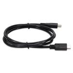 Picture of 1m USB C 3.1 Male to Micro USB B 2.0 Male Black Adapter Cable
