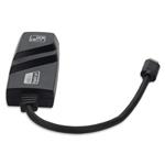 Picture of USB C 3.1 Male to RJ-45 Female Black Adapter