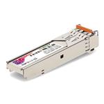 Picture of Brocade® XBR-4GFC-CW57-40 Compatible TAA 4GBase-CWDM Fibre Channel SFP Transceiver (SMF, 1570nm, 40km, LC, DOM)