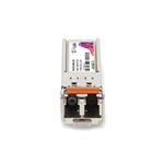 Picture of Brocade® XBR-4GFC-CW57-40 Compatible TAA 4GBase-CWDM Fibre Channel SFP Transceiver (SMF, 1570nm, 40km, LC, DOM)