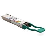 Picture of Ciena® XCVR-Q10V31-CWDM4-2 Compatible TAA 100GbE/OTU-4/128G FC CWDM4 QSFP28 Transceiver (SMF, 1270nm to 1330nm, 2km, LC, DOM)