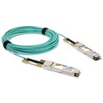 Picture of Infinera® ZXS-Q8AOCZDR-01 Compatible TAA 100GBase-AOC QSFP28 Active Optical Cable (850nm, MMF, 1m)