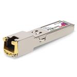 Picture of Alcatel-Lucent Nokia iSFP-GIG-T Compatible TAA Compliant 10/100/1000Base-TX SFP Transceiver (Copper, 100m, RJ-45, Rugged)