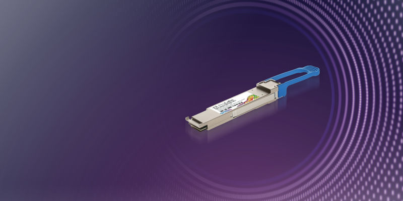 Reduce fiber count for 10G backhaul traffic using QSFP+ 40G 40km 4x10G Bidi transceivers